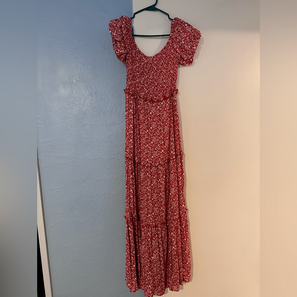 Petal & Pup Tiered Maxi Dress